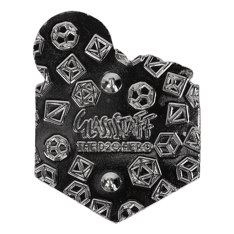 Enamel Pin: D20 Hero - 