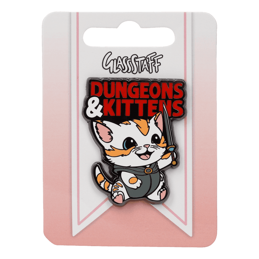 Enamel Pin: Dungeons & Kittens - 
