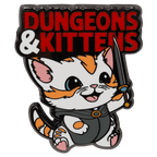 Enamel Pin: Dungeons & Kittens - 