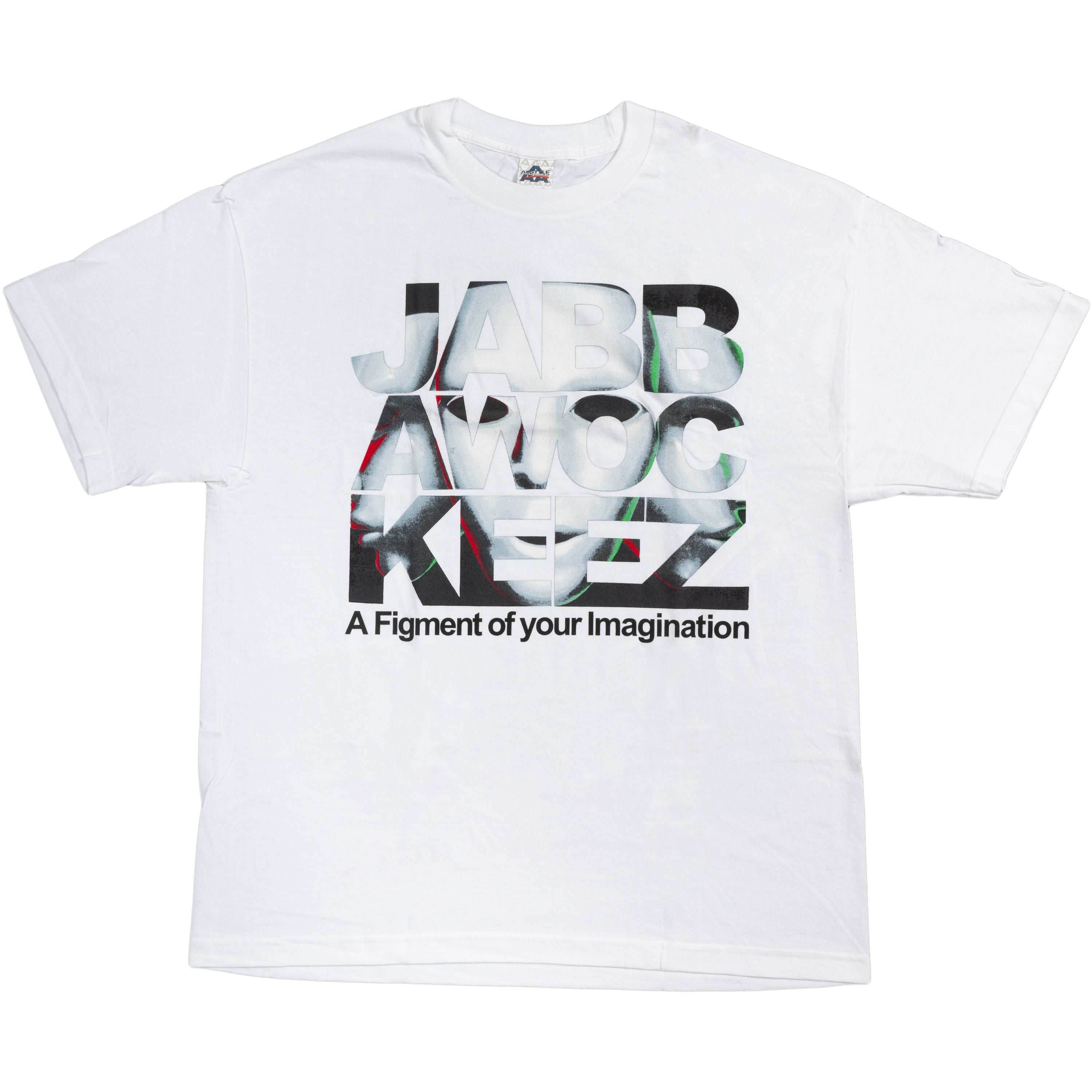 Jabbawockeez Dance Face Fill Logo White T-shirt Tee - S