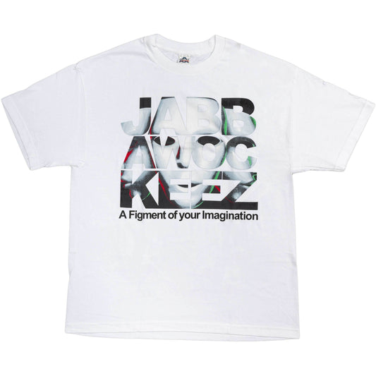 Jabbawockeez Dance Face Fill Logo White T-shirt Tee - S