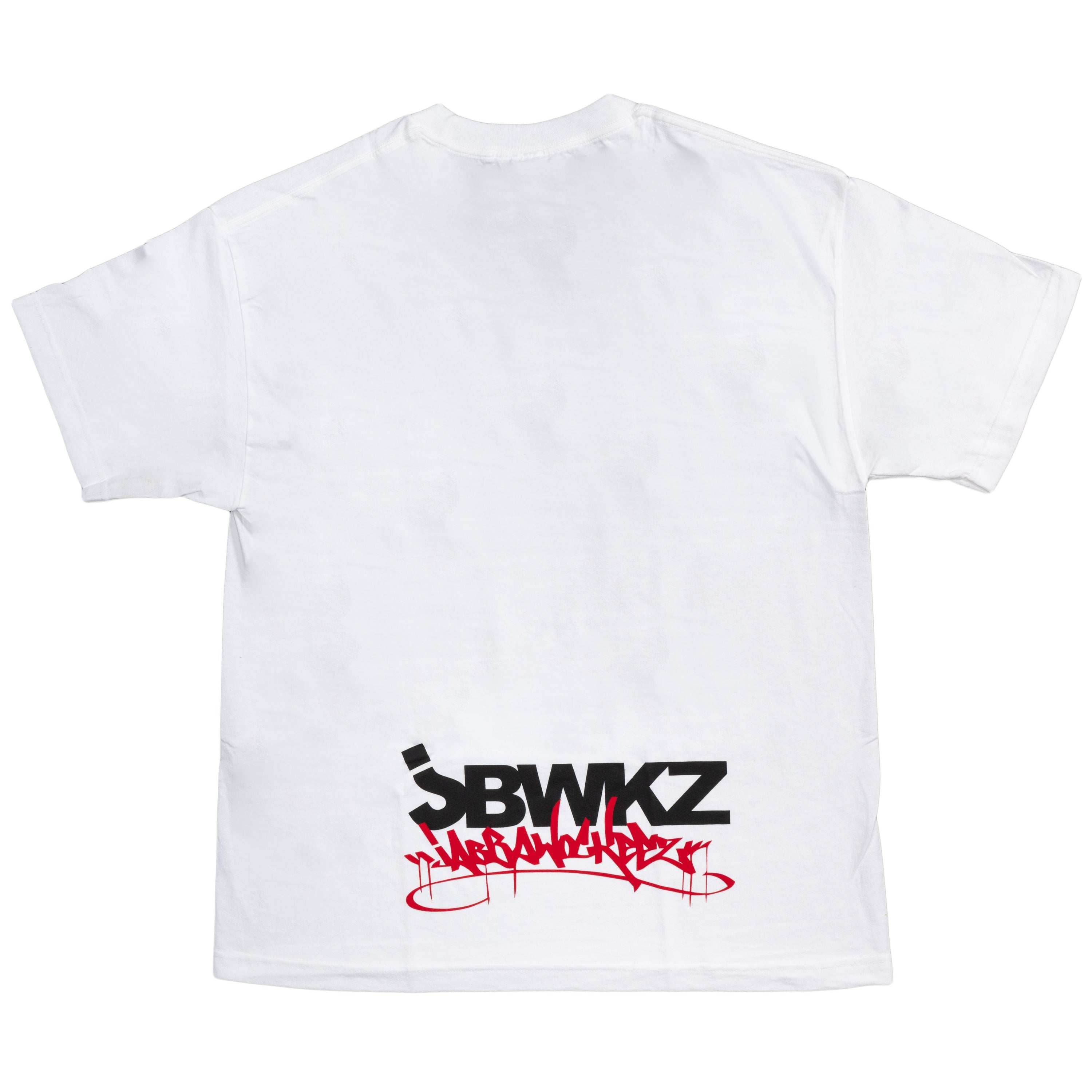 Jabbawockeez Dance Face Fill Logo White T-shirt Tee - S