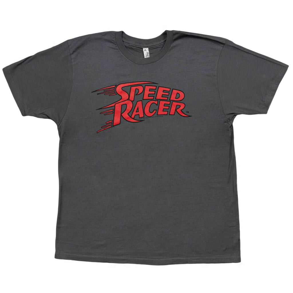 Speed Racer Logo Charcoal T-Shirt - S