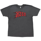 Speed Racer Logo Charcoal T-Shirt - S