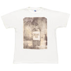 Drink Me Bottle Cream Adult T-shirt Tee - S