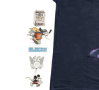 Adult Disney Art BLOC28 Artist Series 2 Mickey Mouse Street Graffiti T-Shirt - S