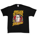 The Big Bang Theory Dr. Sheldon Cooper Super Villian Black T-Shirt - S