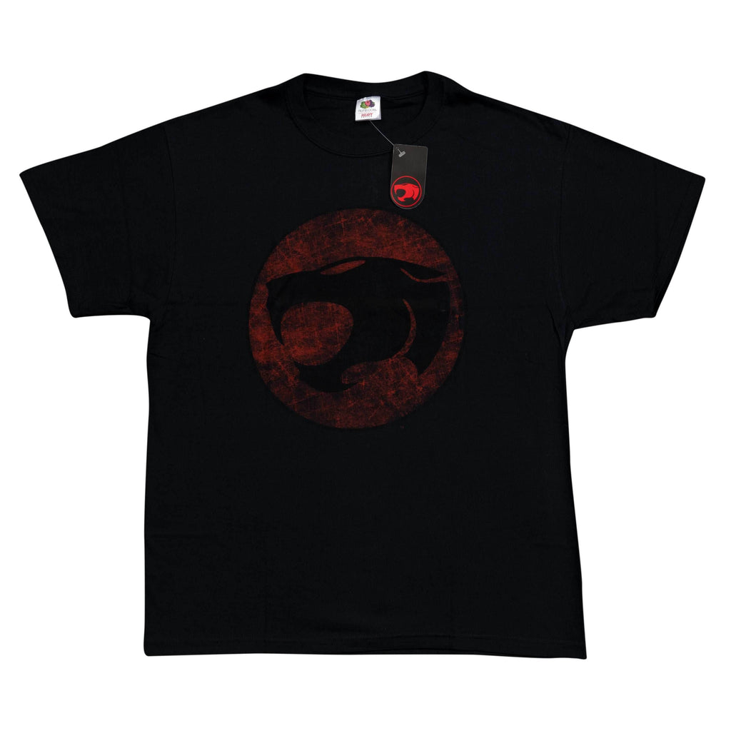 Thundercats Distressed Logo Black T-Shirt - S