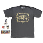 Adult Disney Art BLOC28 Artist Series 2 Mickey Mouse Street Graffiti T-Shirt - S
