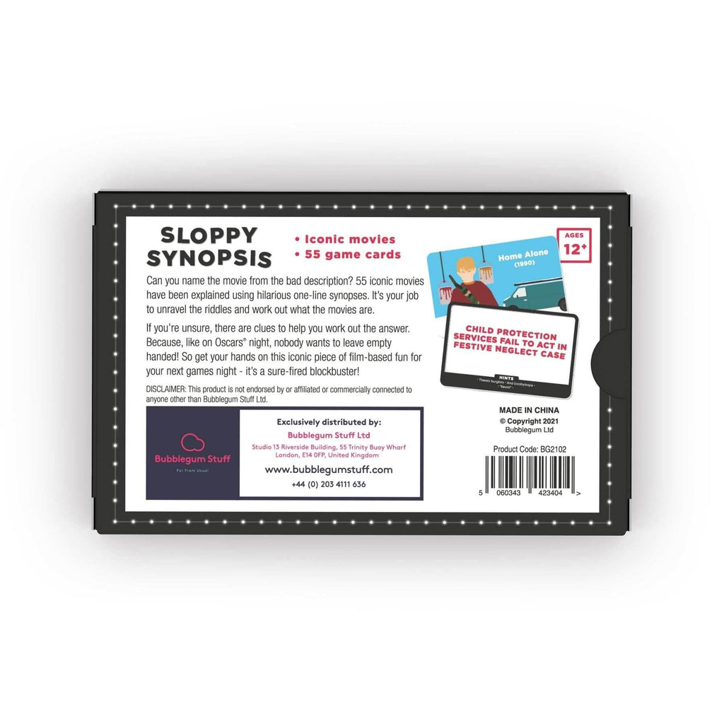 Sloppy Synopsis: Movie Edition - 