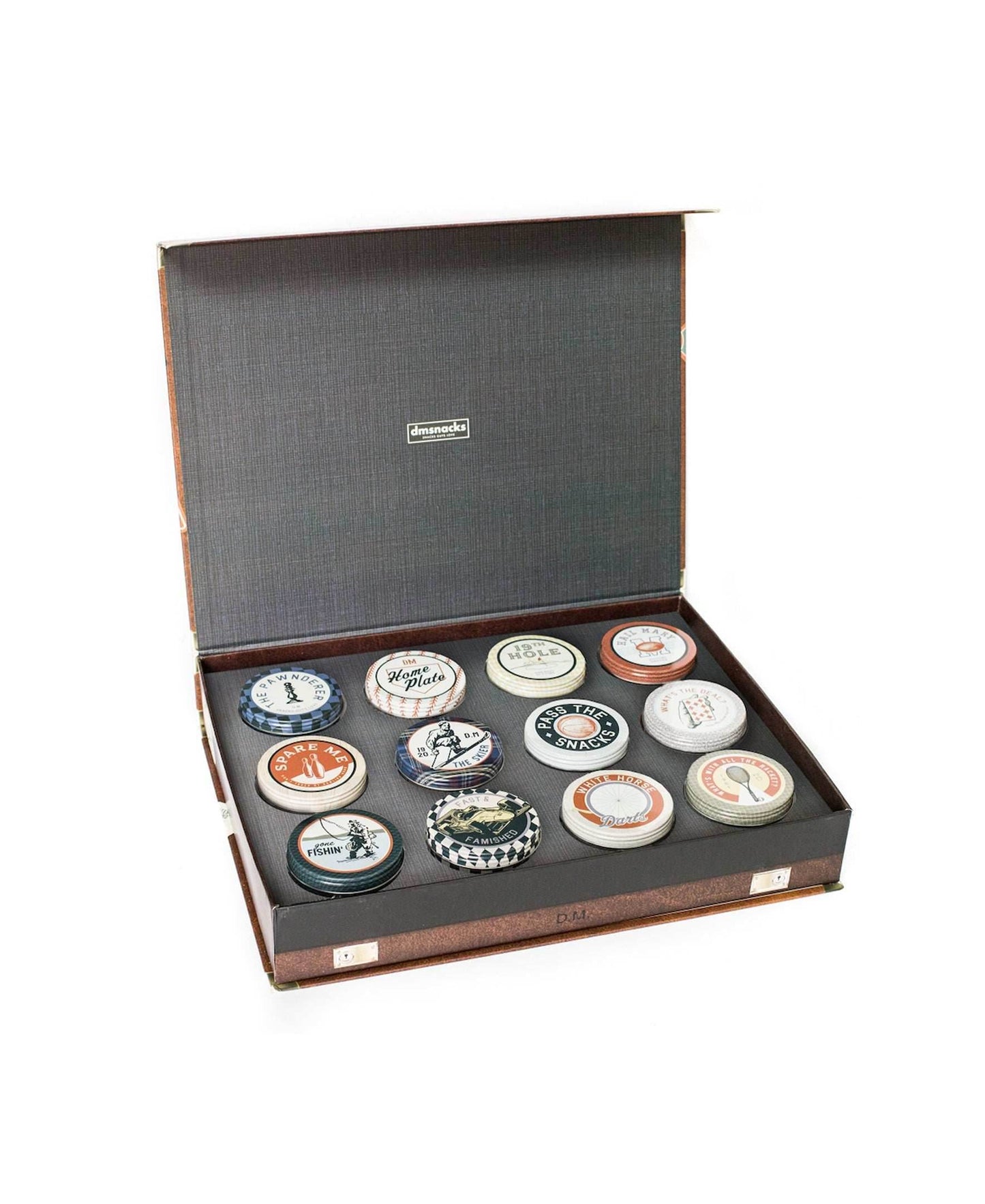 Bar Cart Snacks – Gourmet Snack Collection for Entertaining | 12 Vintage-Inspired Nut Blends - 