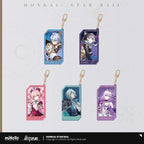 Invitation From The Stellar Series Glitter Quicksand Acrylic Keychain Honkai: Star Rail