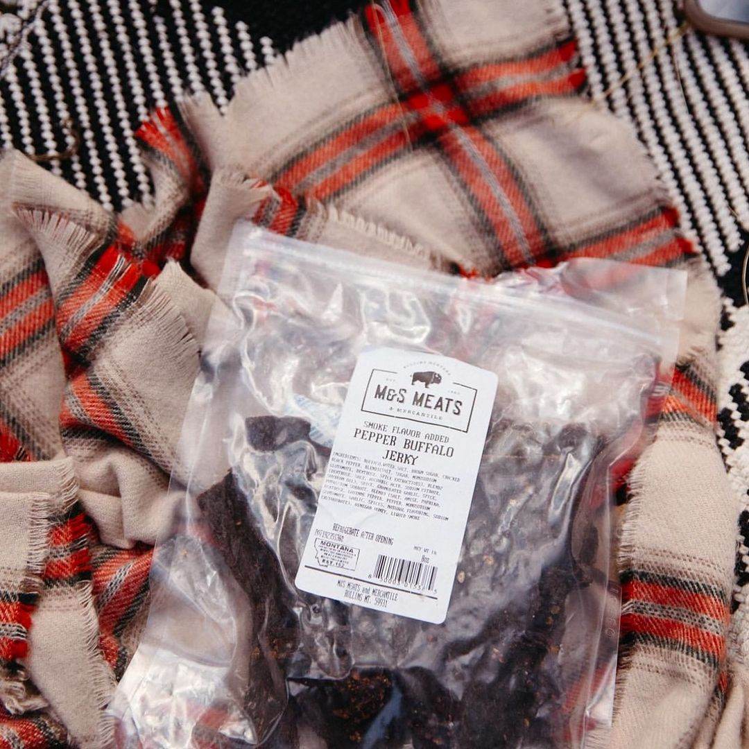 Pepper Buffalo Jerky - 1/4 lb. (4 oz)