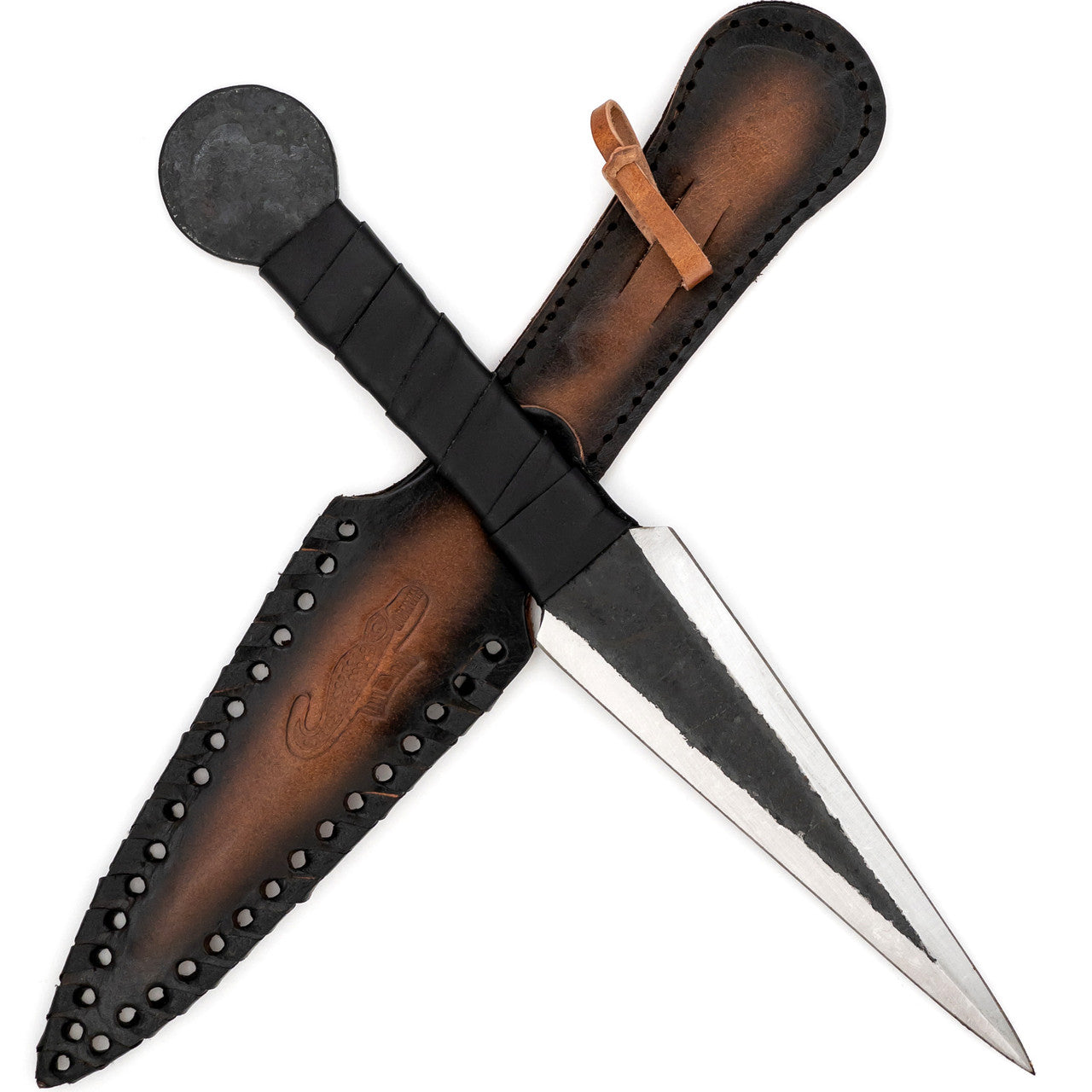 Soaring Heights Forged Carbon Steel Medieval Viking Style Throwing Dagger Knife-0