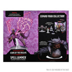 D&D: Icons of the Realms - Spelljammer Adventures in Space - Adult Solar Dragon & Prince Xeleth - 