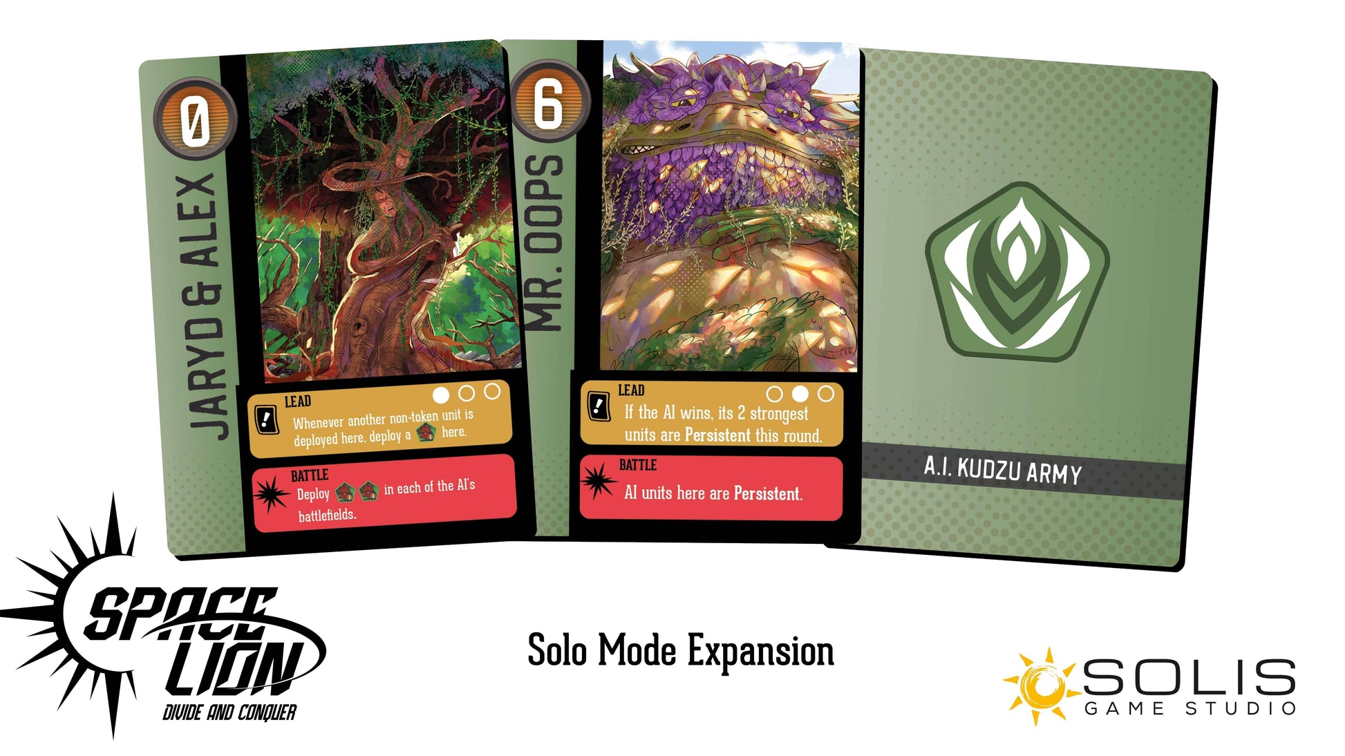 Solo Mode Expansion ( Space Lion: Divide and Conquer ) - 