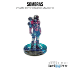 Infinity 3D Markers: Sombras (25mm Cybermask) - A