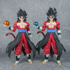 Son Goku Anime Figurine, Dragon Ball GT Super Saiyan 4 Action Figures, Standing Holding Dragon Ball 30 cm