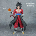 Son Goku Anime Figurine, Dragon Ball GT Super Saiyan 4 Action Figures, Standing Holding Dragon Ball 30 cm