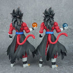 Son Goku Anime Figurine, Dragon Ball GT Super Saiyan 4 Action Figures, Standing Holding Dragon Ball 30 cm