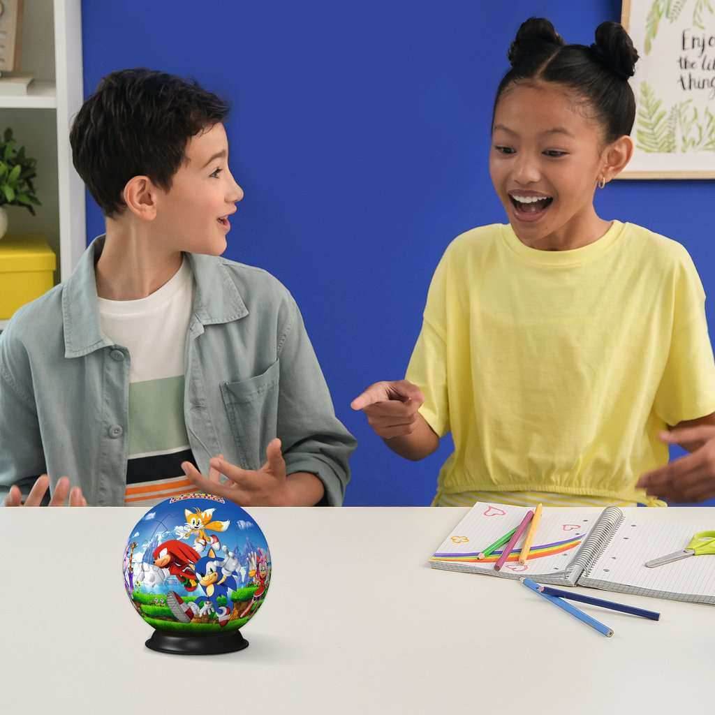 Sonic the Hedgehog Ball 73 Piece 3D Jigsaw Puzzle Ravensburger - 