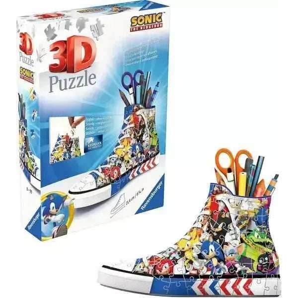 Sonic the Hedgehog Sneaker 112 Piece 3D Jigsaw Puzzle Ravensburger - 