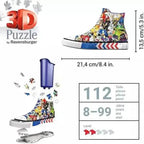 Sonic the Hedgehog Sneaker 112 Piece 3D Jigsaw Puzzle Ravensburger - 