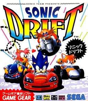 Sonic Drift (Sega Game Gear) - Game Manual Only