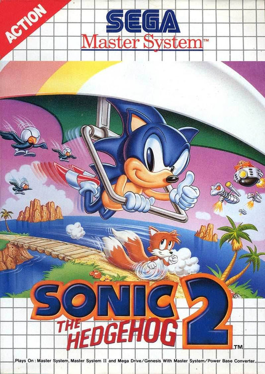 Sonic the Hedgehog 2 (Sega Master System) - Game Manual Only