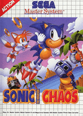 Sonic Chaos (Sega Master System) - Game Manual Only