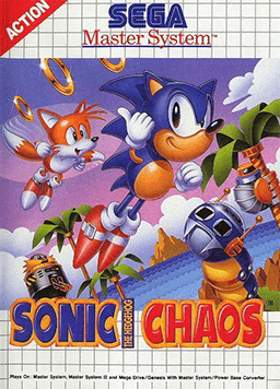 Sonic Chaos (Sega Master System) - Game Manual Only