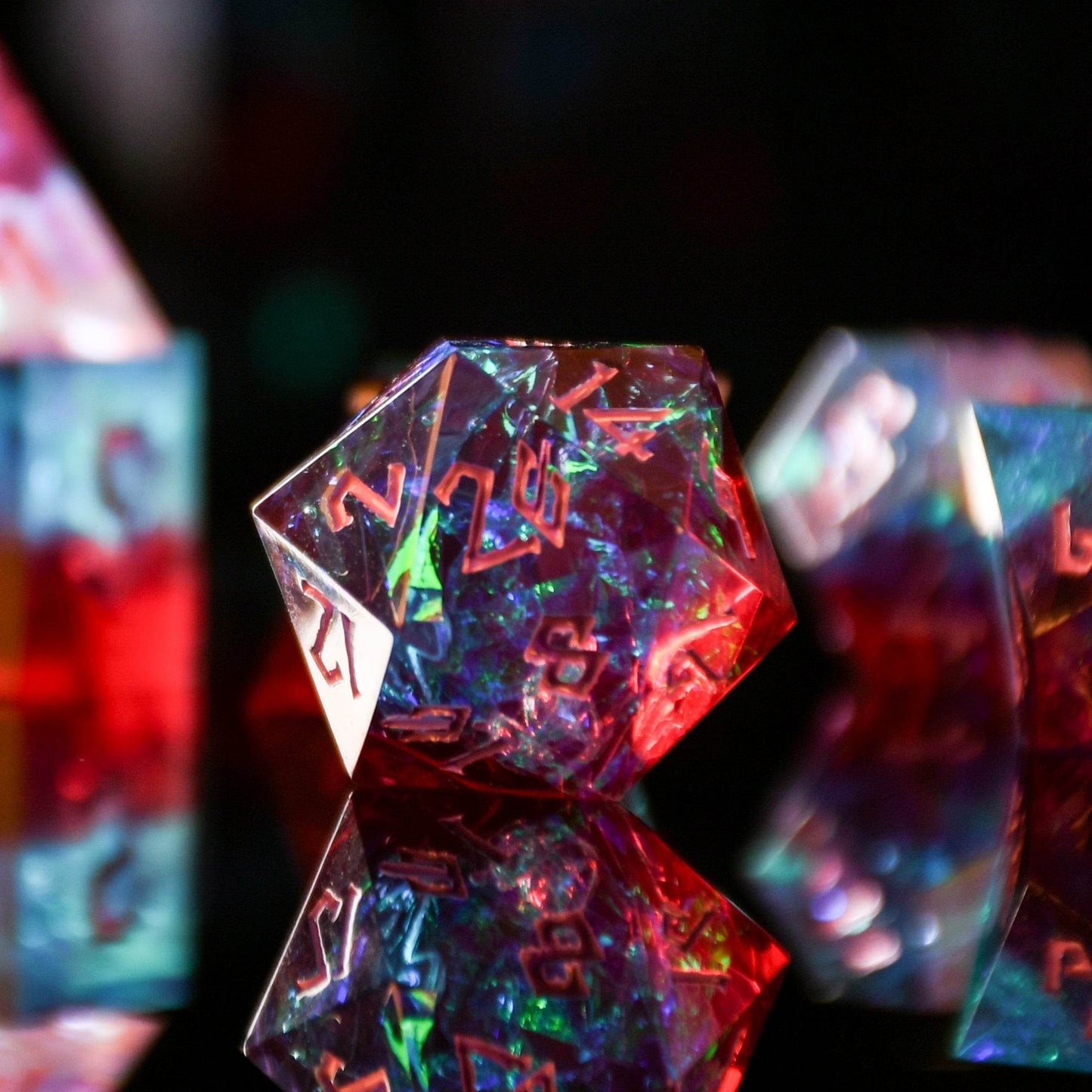 Sorcerous Burst Sharp-Edged Resin Dice Set 'PRE-ORDER | SPRING EVENT DEAL' - 