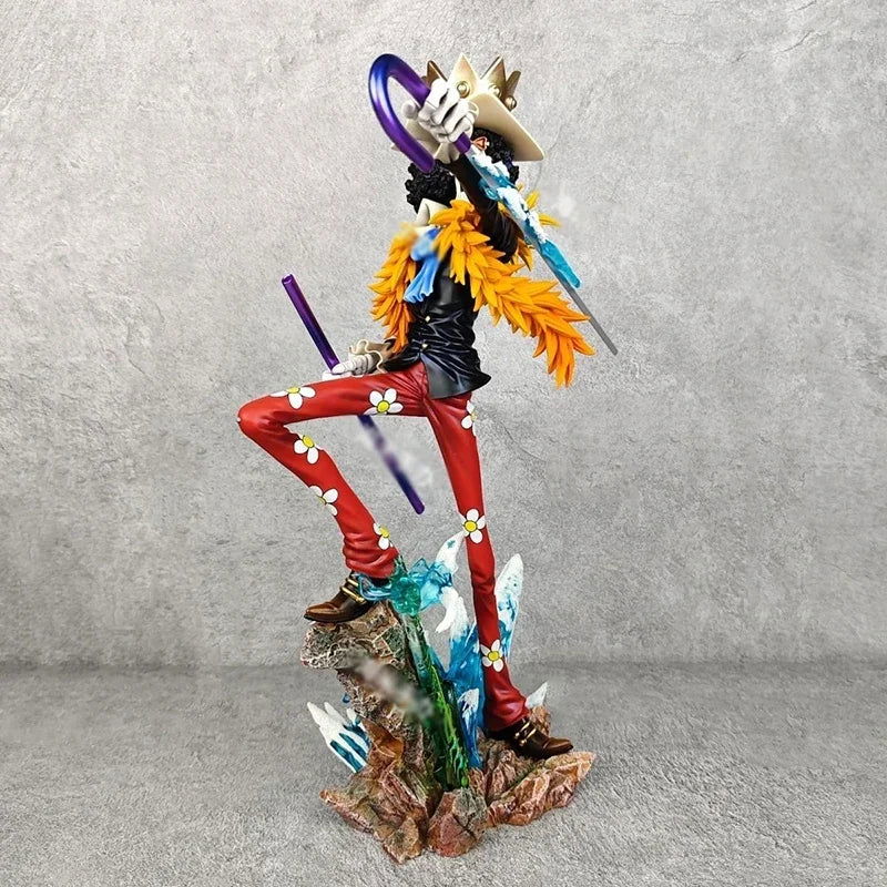 Soul King Brook One Piece Anime Action Figures, Straw Hat Pirates Figurines PVC Statue 33 CM