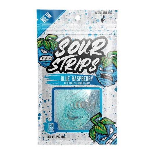 Sour Strips Blue Raspberry (104g) - 