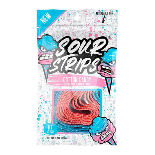 Sour Strips Cotton Candy (104g) - 