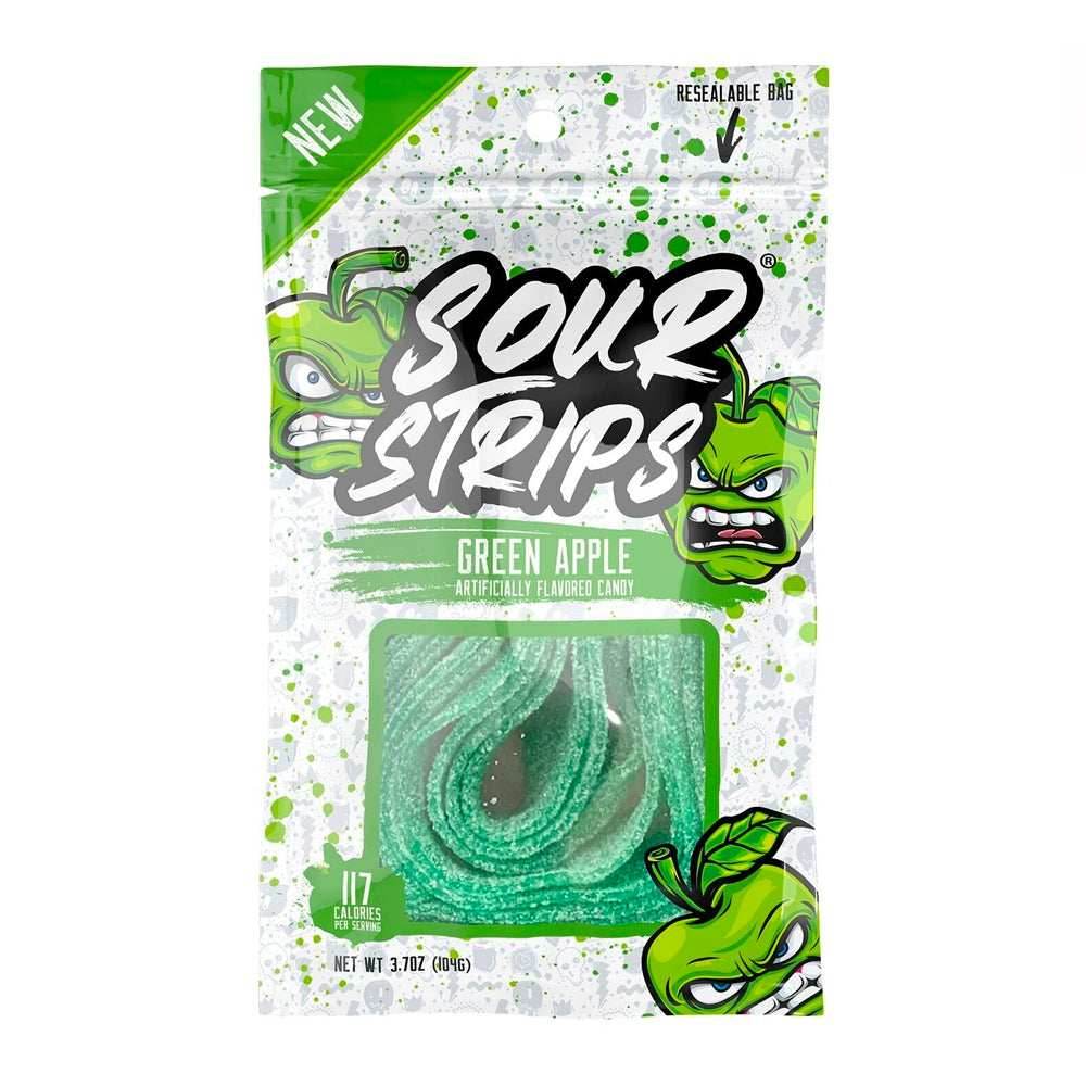 Sour Strips Green Apple (104g) - 
