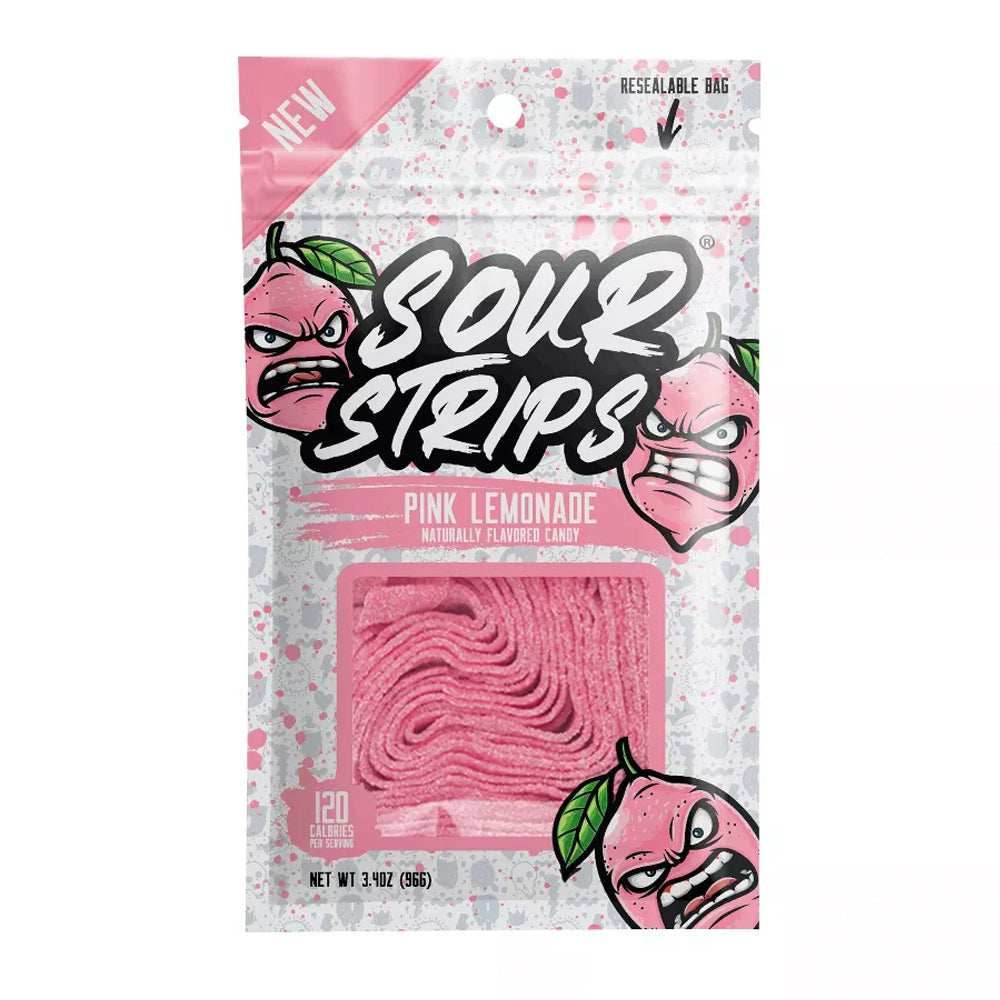 Sour Strips Pink Lemonade (104g) - 