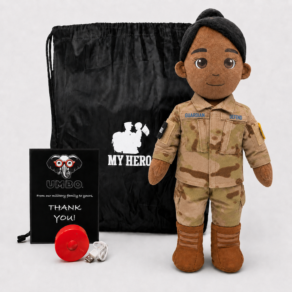 My Hero™ Space Force Daddy Doll | Recordable Plush