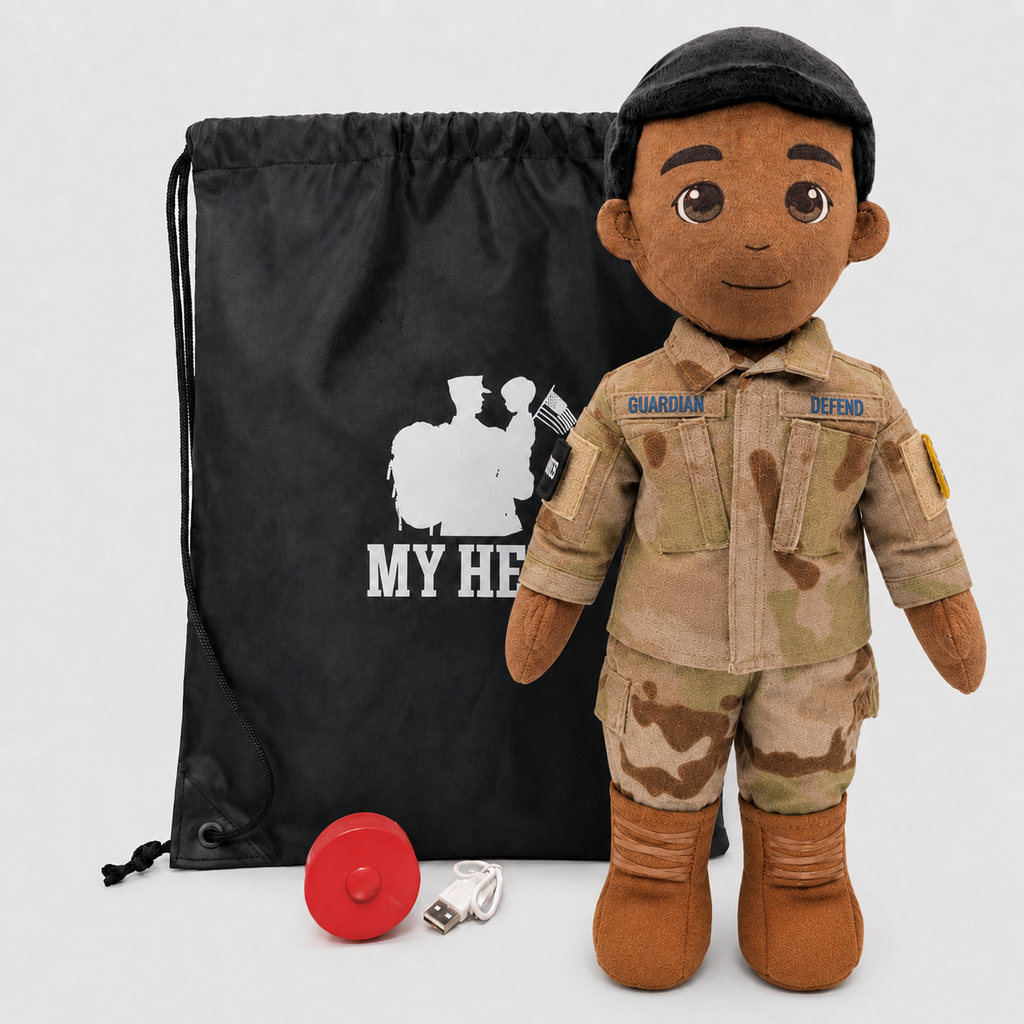 My Hero™ Space Force Daddy Doll | Recordable Plush