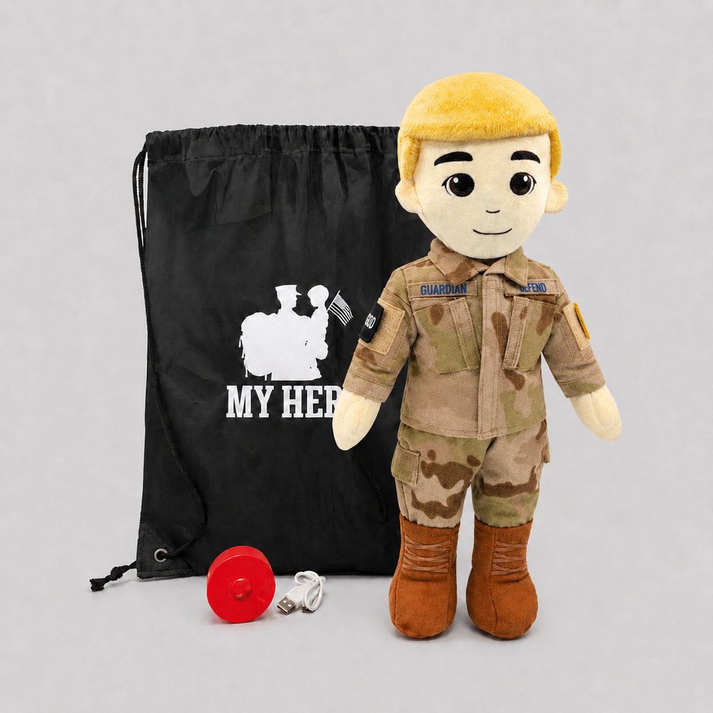 My Hero™ Space Force Daddy Doll | Recordable Plush