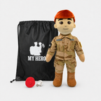 My Hero™ Space Force Daddy Doll | Recordable Plush