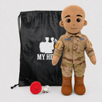 My Hero™ Space Force Daddy Doll | Recordable Plush