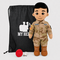 My Hero™ Space Force Daddy Doll | Recordable Plush