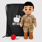 My Hero™ Space Force Daddy Doll | Recordable Plush