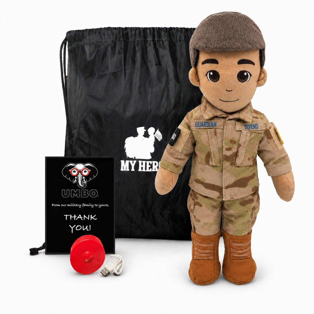 My Hero™ Space Force Daddy Doll | Recordable Plush
