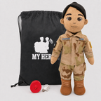 My Hero™ Space Force Daddy Doll | Recordable Plush