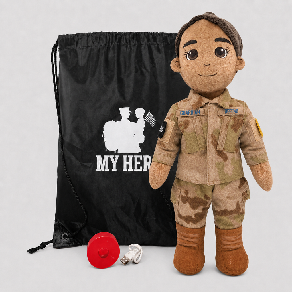 My Hero™ Space Force Daddy Doll | Recordable Plush