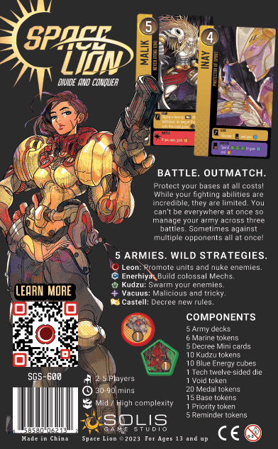 Space Lion: Divide and Conquer (Retail Edition) - 