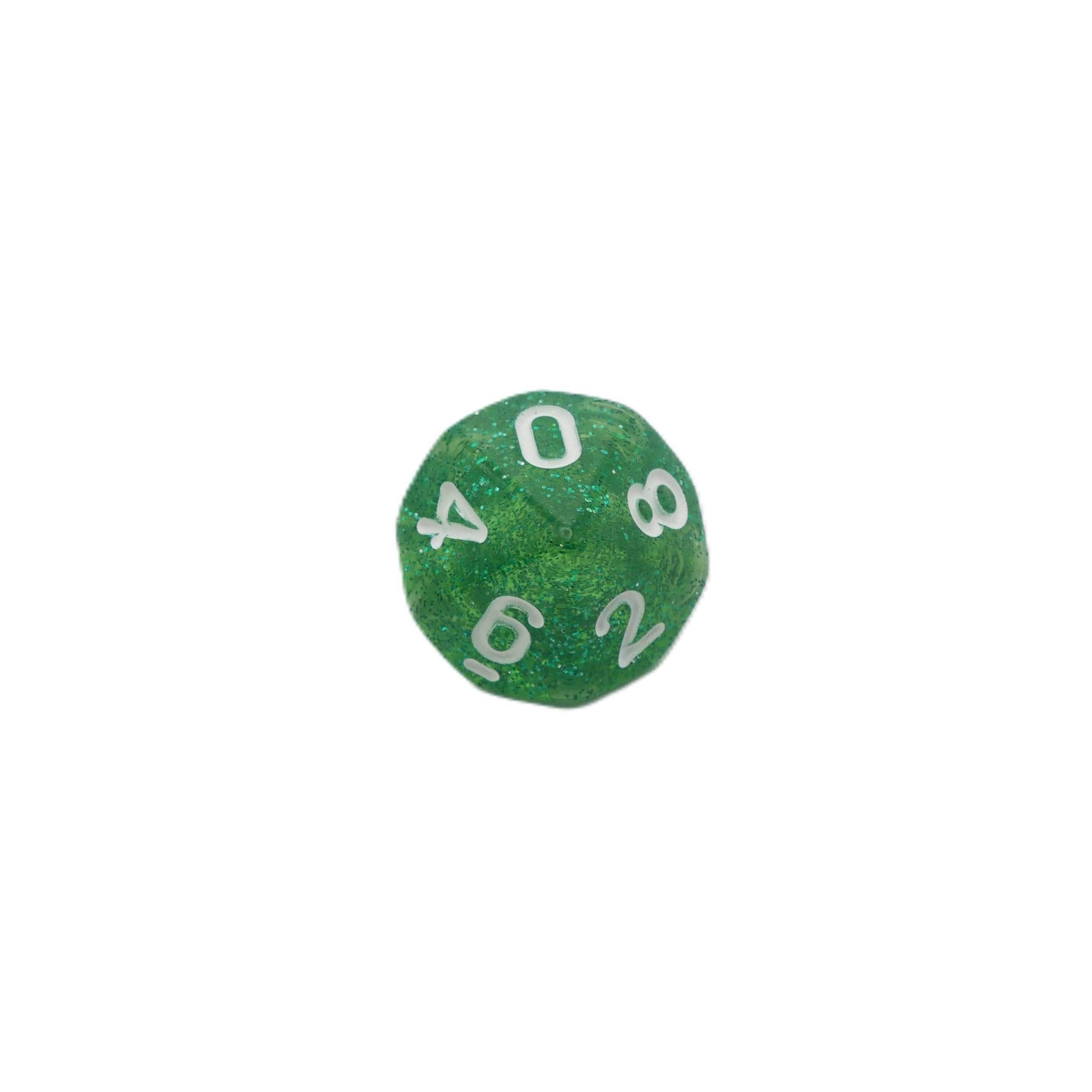 Spearmint Drop - 7 Piece DnD Dice Set | Acrylic RPG Gaming Dice - 
