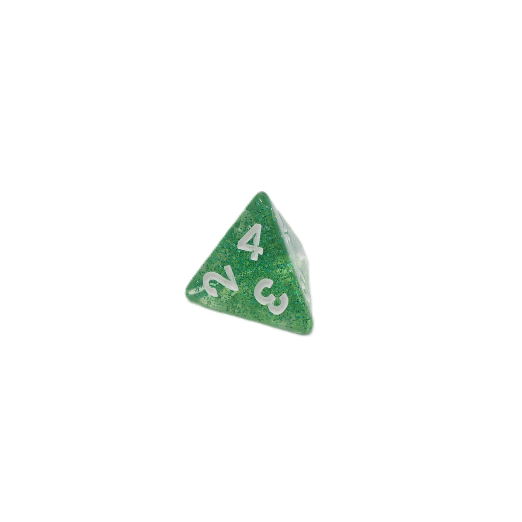 Spearmint Drop - 7 Piece DnD Dice Set | Acrylic RPG Gaming Dice - 